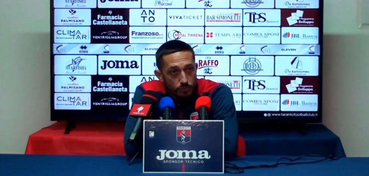 Taranto, Saraniti: "Abbiamo chiuso il girone nel migliore dei modi"