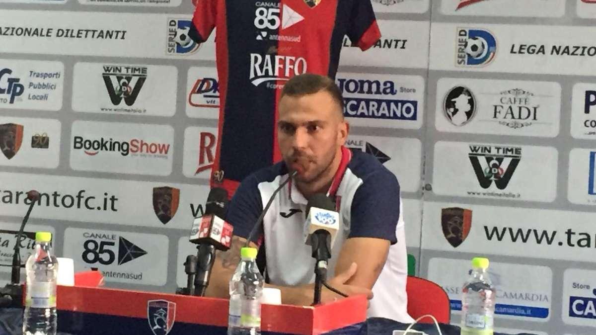 Taranto, Aleksic: “Contento per la vittoria, ora siamo più tranquilli”