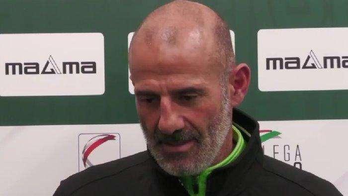 Monopoli, Pancaro: "Avremmo dovuto vincere, classifica ancora pericolosa"