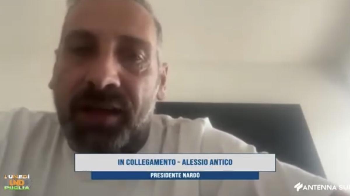 Nardó, Antico: “Non farò fallire il club, in estate non ho venduto perché erano solo avventurieri”