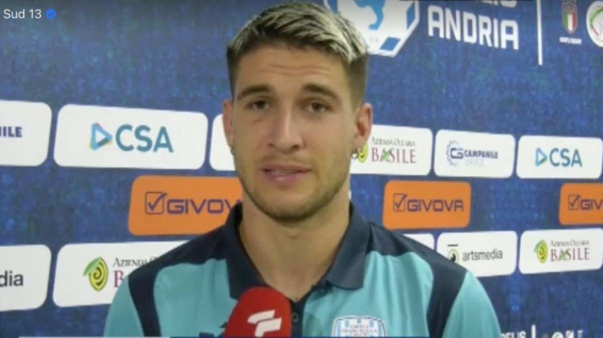 Virtus Francavilla, Tulissi: "Bravo e lucido a dribblare l'avversario, contento per i tre punti"