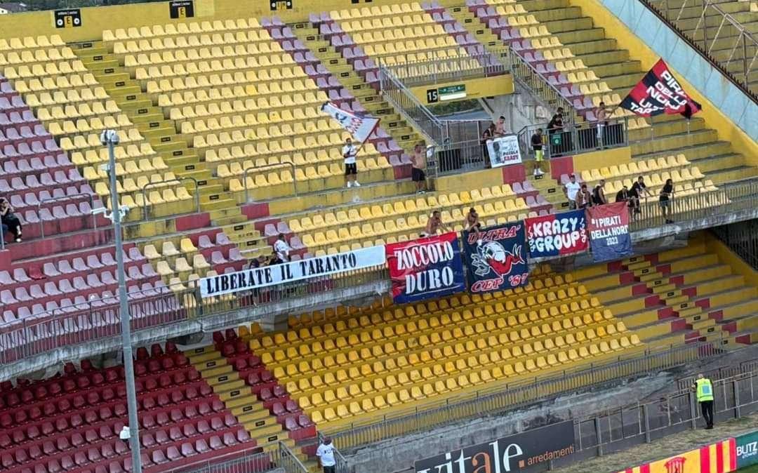 Benevento, tutto facile contro quel che resta del Taranto: finisce 6-0 al Vigorito