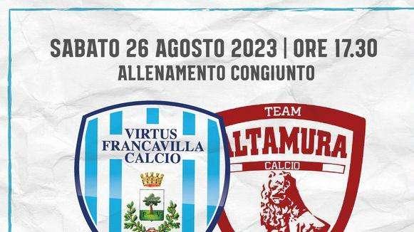 Virtus Francavilla, previsti test amichevoli contro Massafra e Team Altamura 