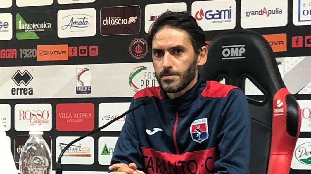Taranto, Lentini: "Sapevamo le difficoltà di questa gara. L'obiettivo è la salvezza"