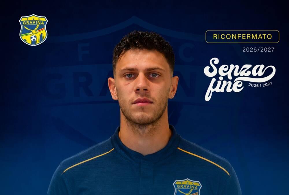 UFFICIALE - Gravina, per la difesa arriva Tommaso Gentila