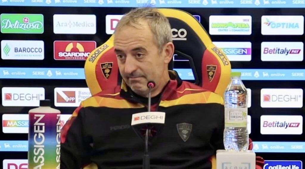 Lecce, Giampaolo: "Col Bologna più difficile che con l’Inter"