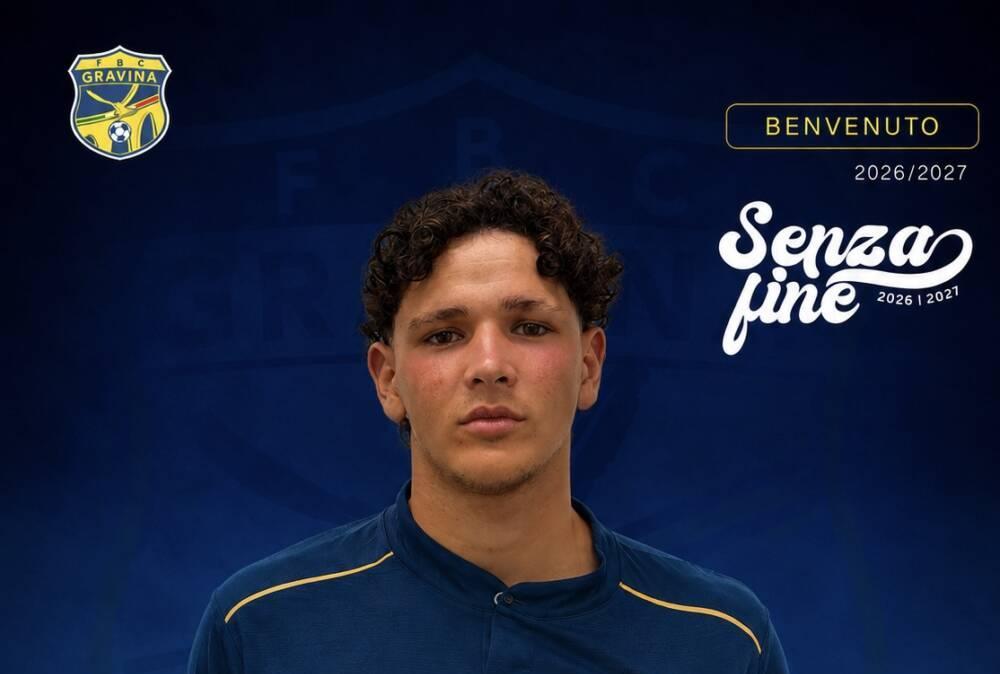 UFFICIALE - Gravina, rinforzo a centrocampo: arriva Christian Machì