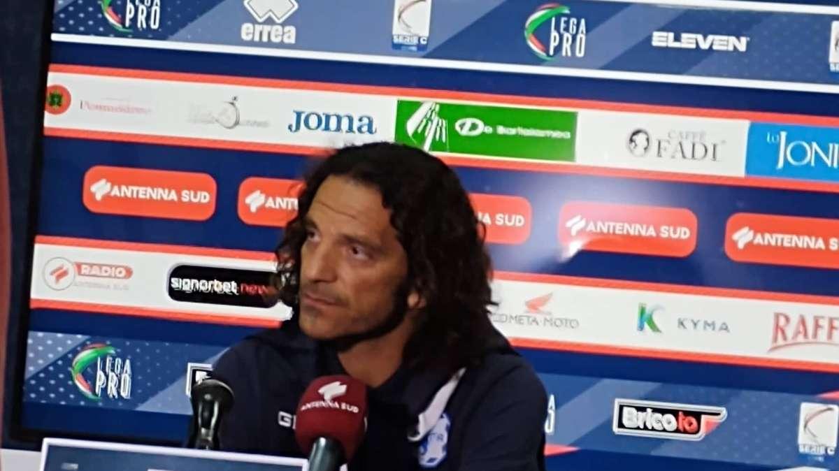 Andria, Cudini: "Andiamo in vantaggio e non gestiamo bene: dobbiamo riflettere"