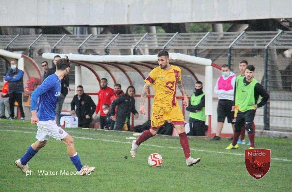 Nardò, Caputo: "Con l'Andria qualche acciacco, mi sono ripreso bene"