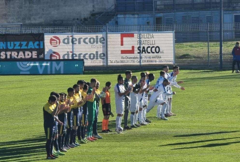Matera-Gravina 3-1, terza sconfitta consecutiva per i murgiani 