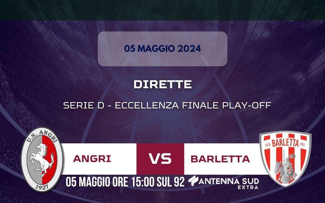 Angri-Barletta, sfida in diretta su Antennasud Extra 