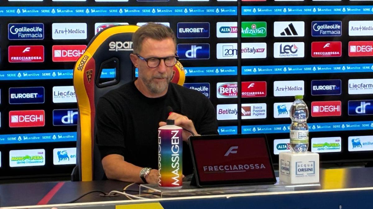 Lecce, Di Francesco: “La colpa è mia. Non siamo mai stati in partita”