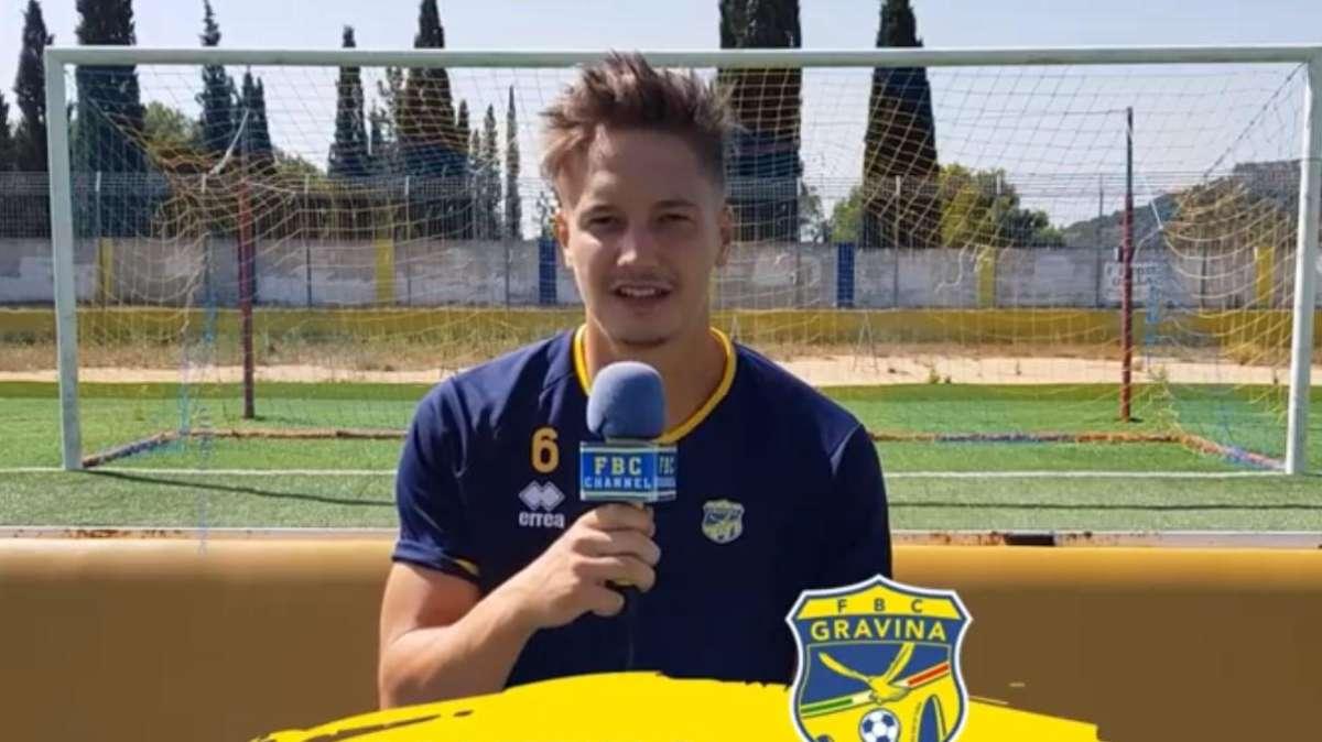 Gravina, Gilli: "Voglio dare più del 100%"