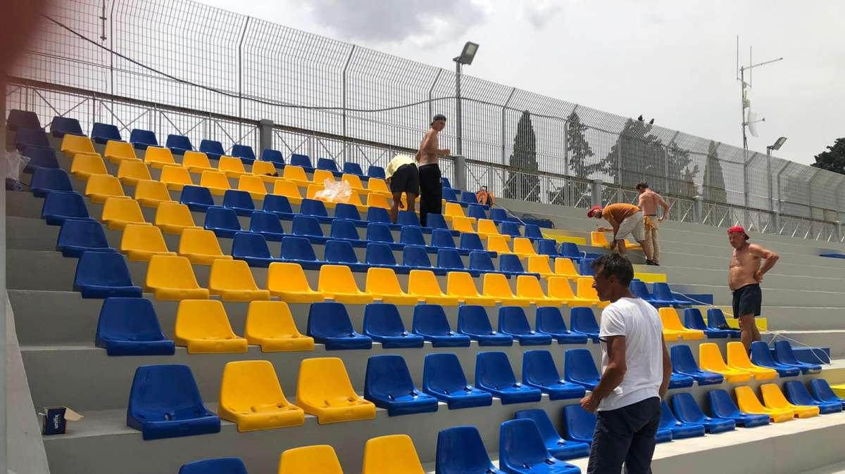 Cerignola, procedono senza sosta i lavori al "Monterisi"