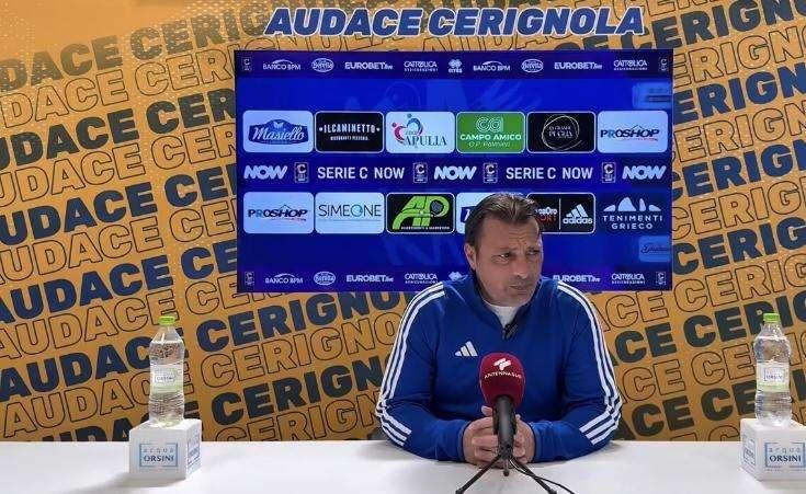 Cerignola, Raffaele: “Non ci piace perdere, qualcuno sta rifiatando”