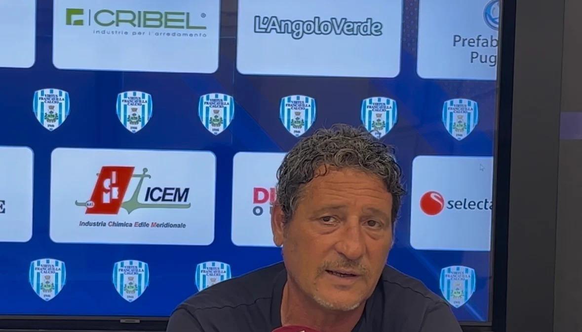 Virtus Francavilla, Trocini: “Contro il Melfi mi aspetto una partita complicata"