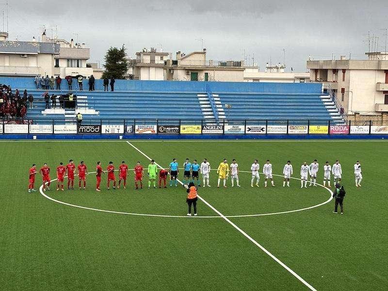 Gol e spettacolo al "Curlo", il Nardò supera 3-2 il Fasano