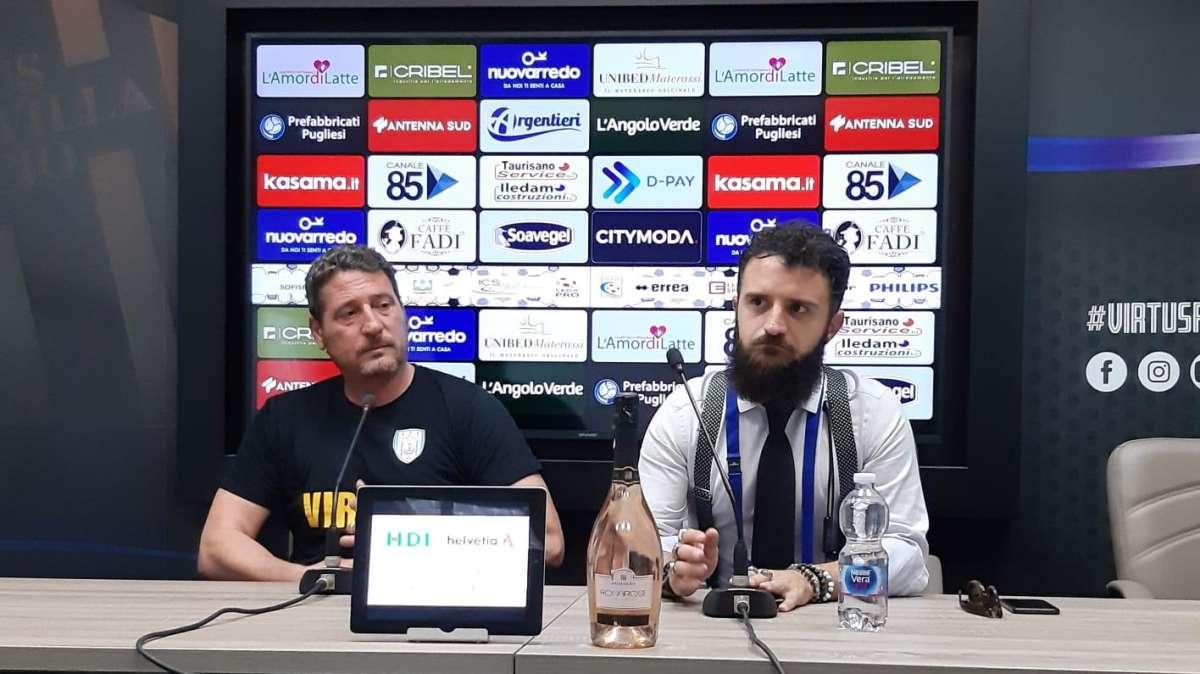 Virtus Francavilla, Trocini: "Felice per squadra, società e piazza: prestazione importante"