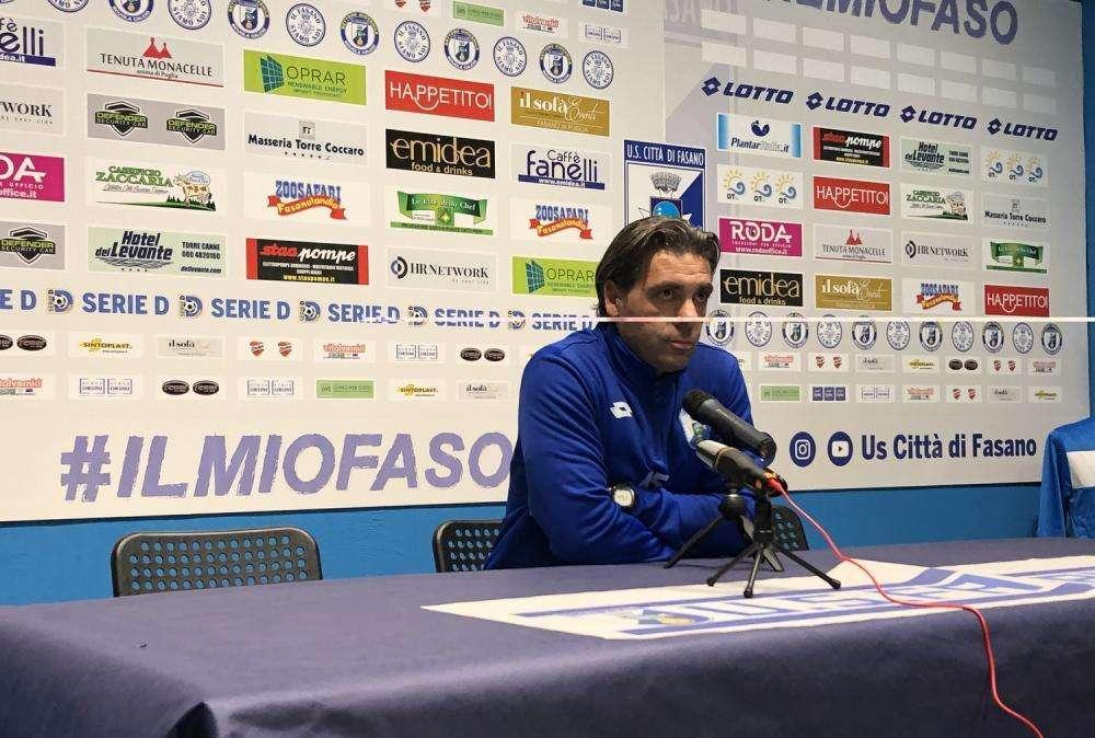 Fasano, Laterza: "Dobbiamo voltare pagina, il campionato vale quanto la Coppa"