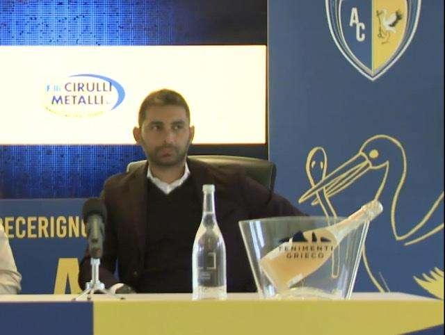 Cerignola, Pazienza: "Con il Portici una vittoria che meritavamo già da tempo"