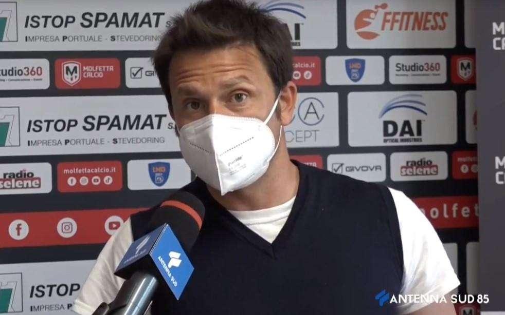 Molfetta, Bartoli: "Grande gara, non siamo stati cinici come il Taranto"