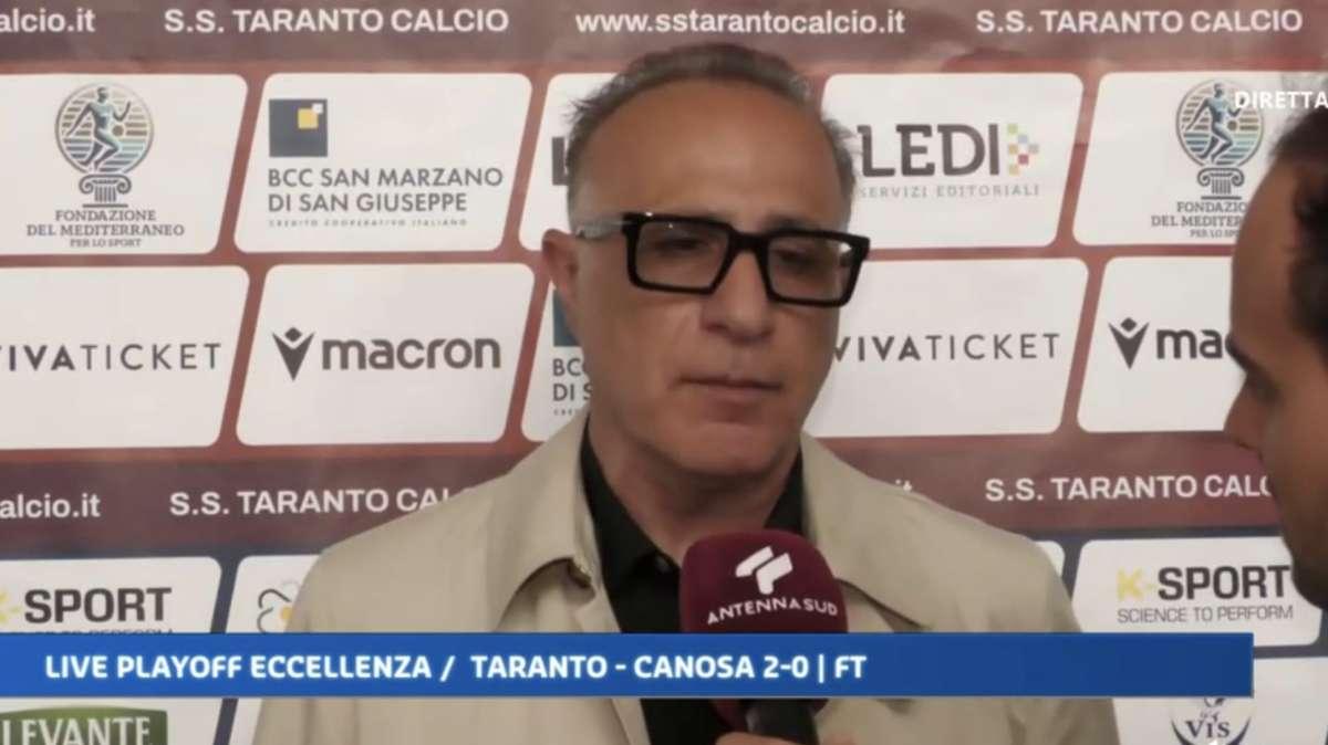 Taranto, il presidente Ladisa: "Continuiamo per arrivare all'obiettivo della Serie D"