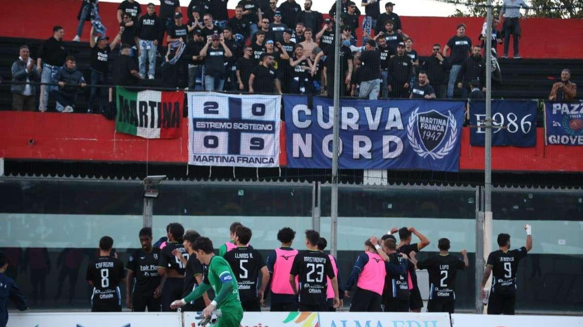 Blitz Martina: i biancazzurri espugnato per 2-0  il San Francesco e fermano la capolista Nocerina 