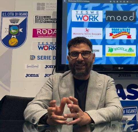 Fasano, il presidente Ghilardi: “Le parole di D’Avino lesive per il club, valutiamo denuncia”