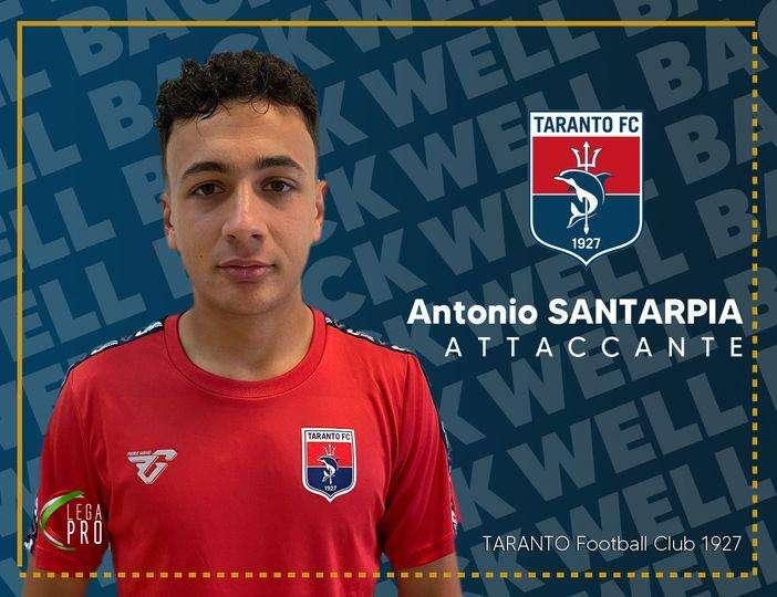UFFICIALE - Taranto, Santarpia ha rinnovato il contratto