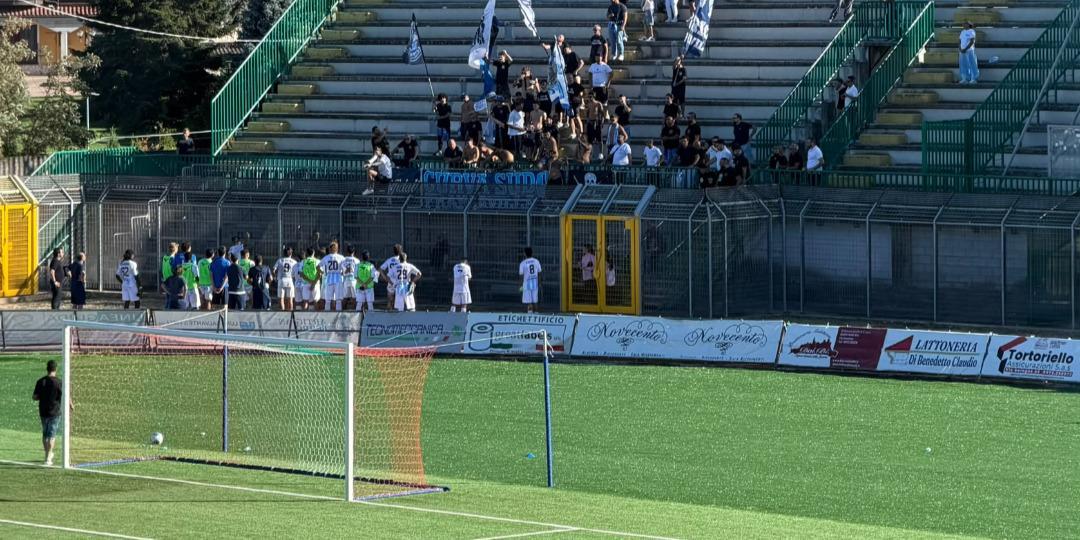 Melfi-Virtus Francavilla 0-1: decisivo il gol dell'attaccante Matteo Ahmetaj