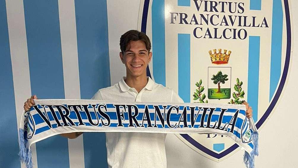 Virtus Francavilla, Carella: "Felice del mio primo contratto da professionista"