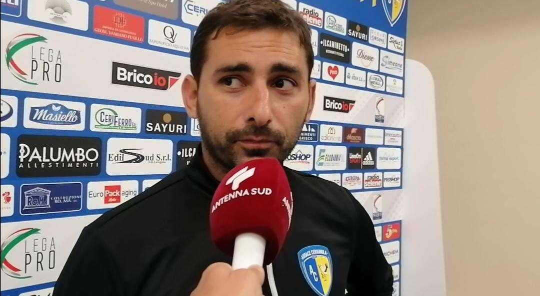 Cerignola, Pazienza: "Vittoria sfiorata. Stiamo percorrendo la giusta strada"