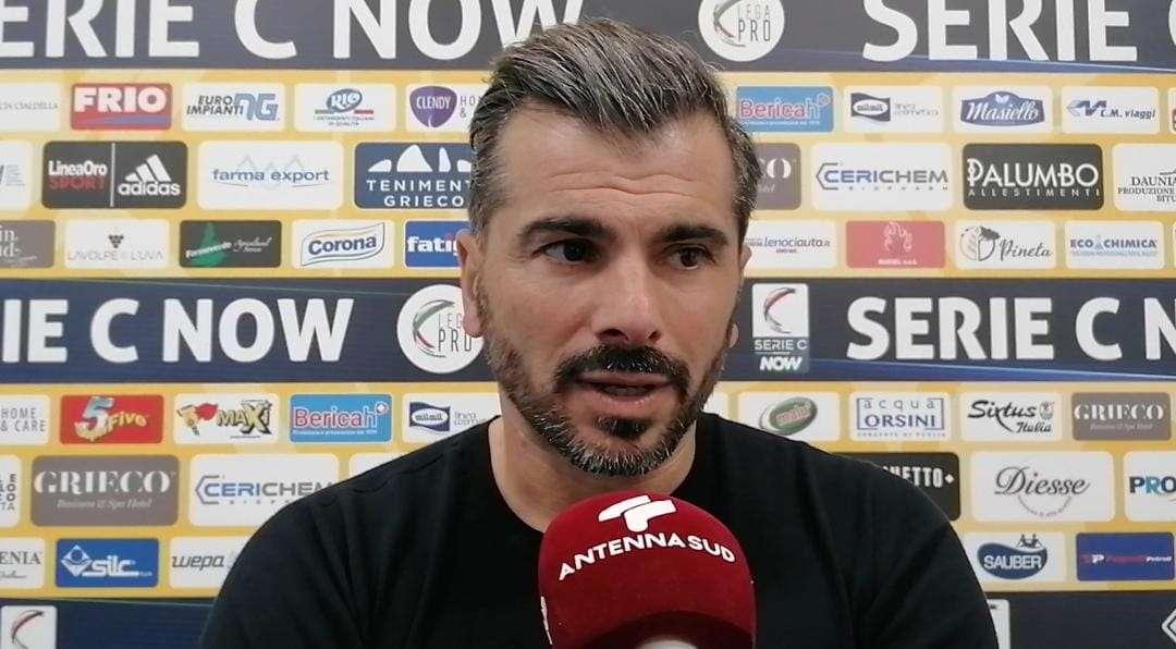 Cerignola, Tisci: "Tante defezioni, dobbiamo concretizzare maggiormente"