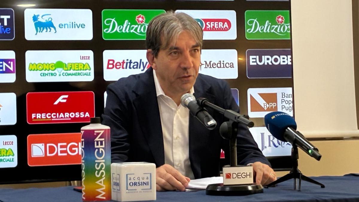 Lecce, Trinchera: «Mercato intenso, abbiamo trattenuto i migliori. Ora massima attenzione al nostro percorso»