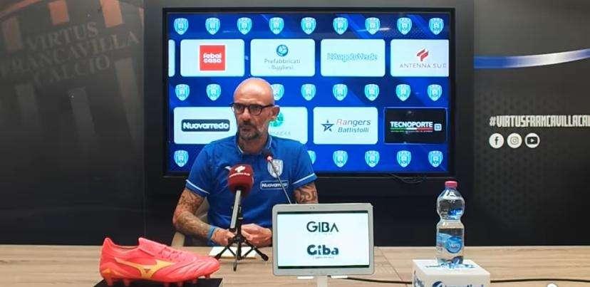 Virtus Francavilla, Ginestra: “Vogliamo prenderci la rivincita, ci teniamo alla coppa”