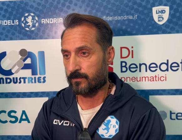 Fidelis Andria, Scaringella: “La coppa è un’opportunità, spazio per chi ha giocato meno”