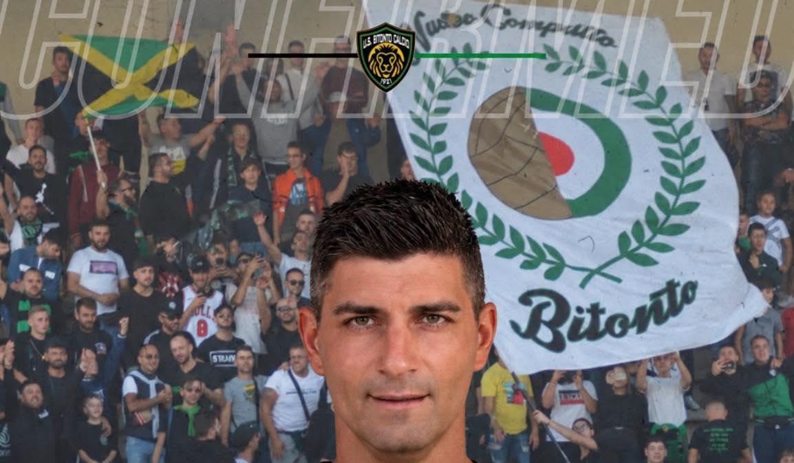 UFFICIALE - Bitonto, Loris Palazzo ancora in neroverde: rinnova il capitano