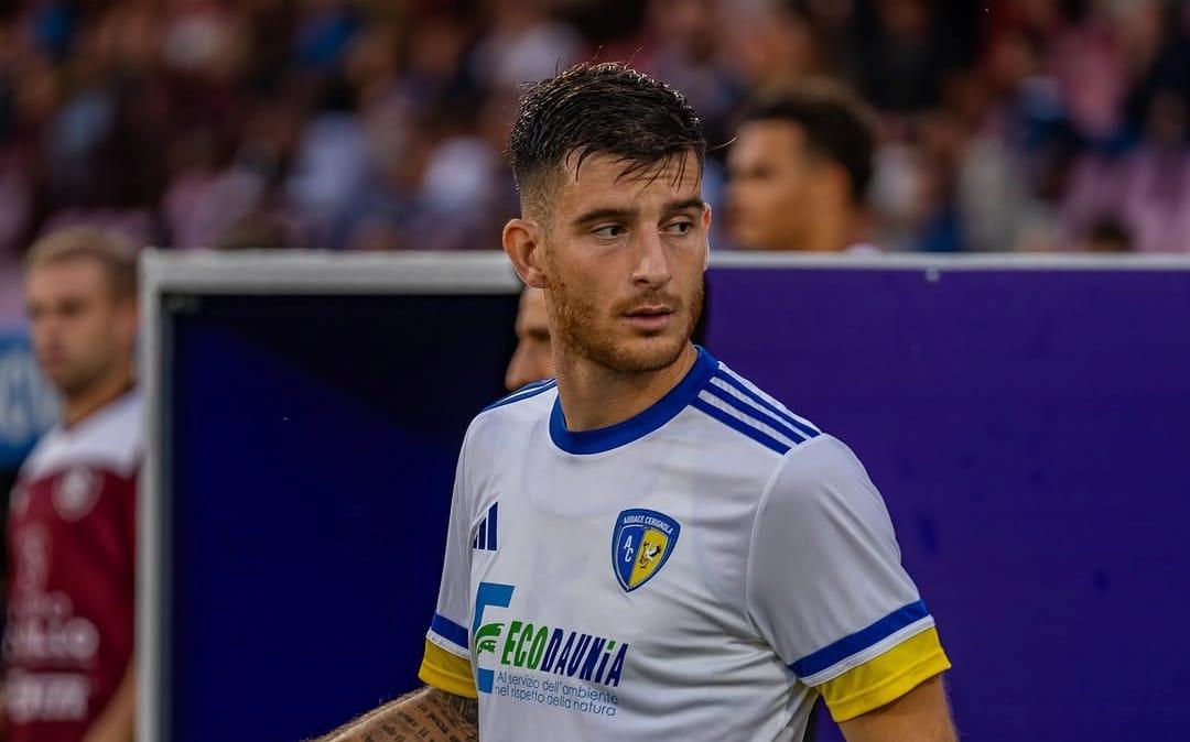 Audace Cerignola, interesse concreto del Perugia per Diego Gambale