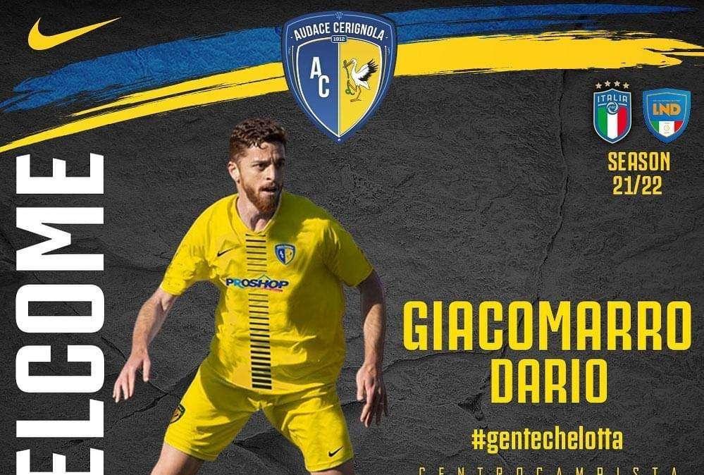 UFFICIALE - Cerignola, colpo a centrocampo: arriva l’ex Casarano Giacomarro