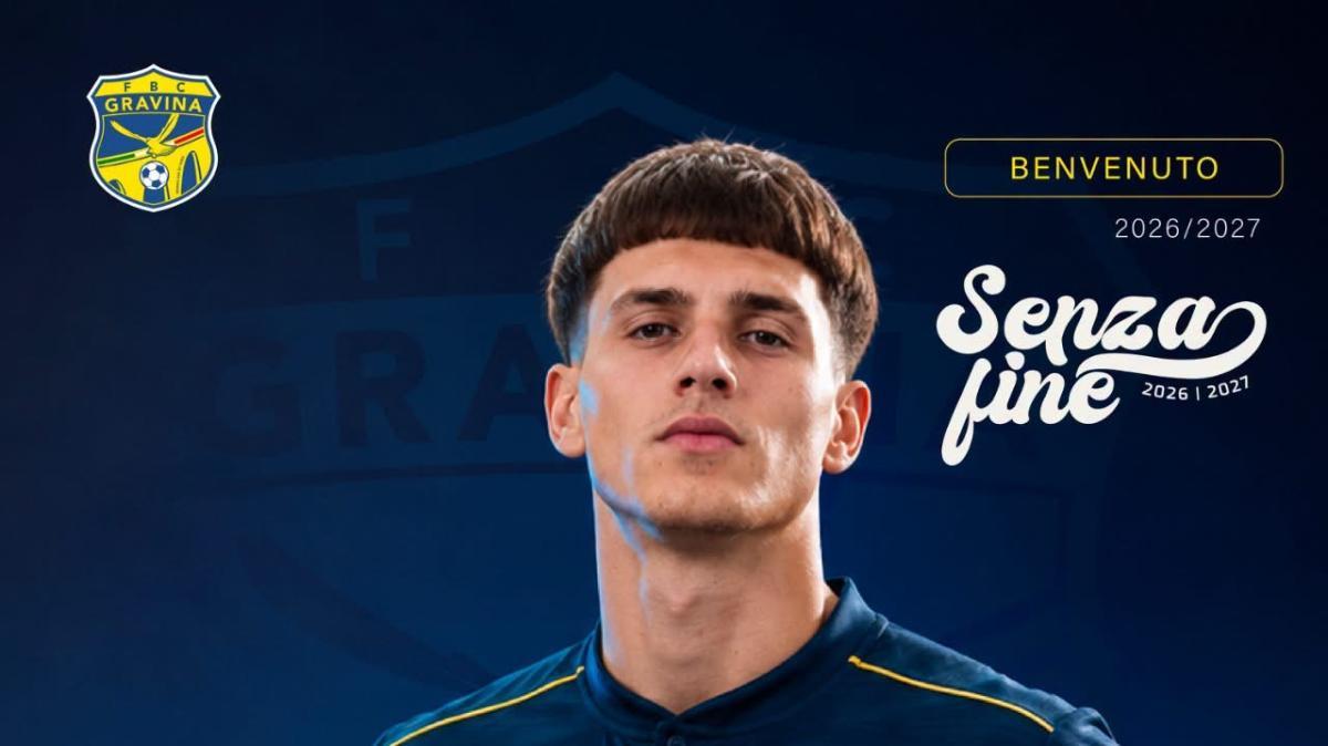 UFFICIALE - Gravina, tesserato il centrocampista Filippo Bortolussi