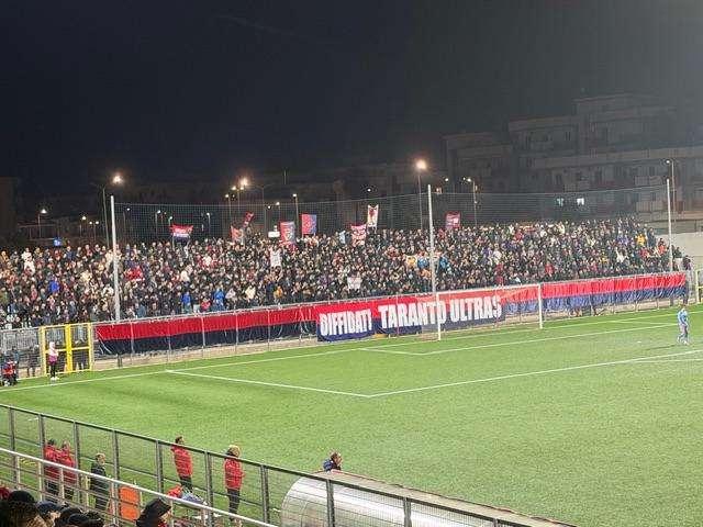 Finale Coppa Italia Eccellenza: trasferta vietata ai tifosi del Taranto