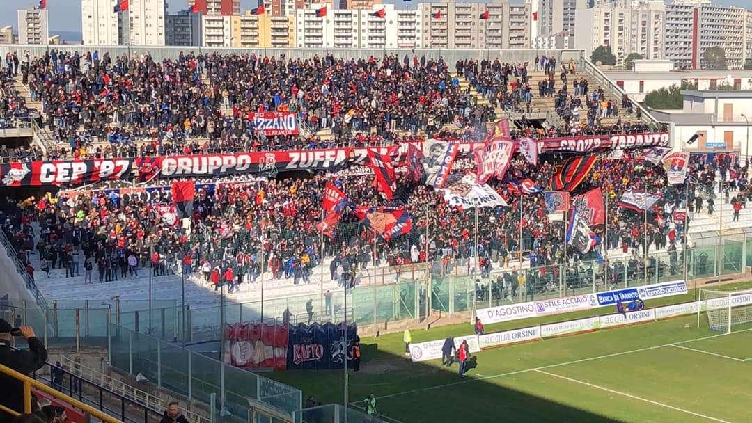 Cerignola-Taranto, prosegue a rilento la prevendita per il settore ospiti