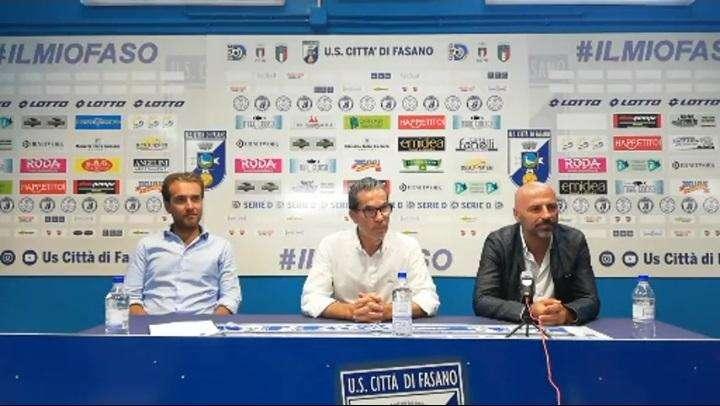 UFFICIALE - Fasano, è Catalano il nuovo tecnico dei biancazzurri