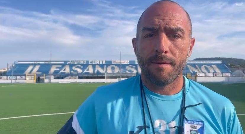 Fasano, Iannini: “Manteniamo l’atteggiamento, il Manfredonia sarà arrabbiato”