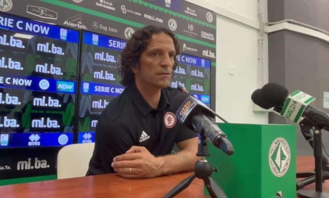 Foggia, Cudini: "Contento ma non contentissimo, potevamo vincerla"