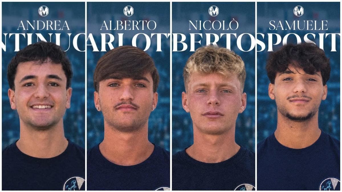 UFFICIALE - Martina, ecco quattro giovani: tesserati Berto, Esposito, Barlotti e Antinucci
