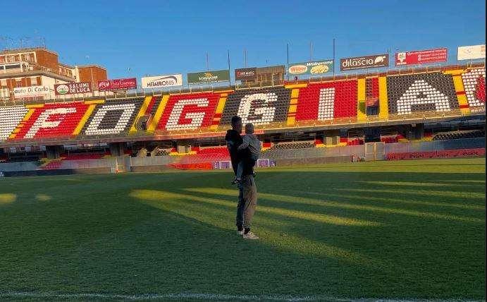 Andries Noppert torna a Foggia: visita alla sua ex squadra
