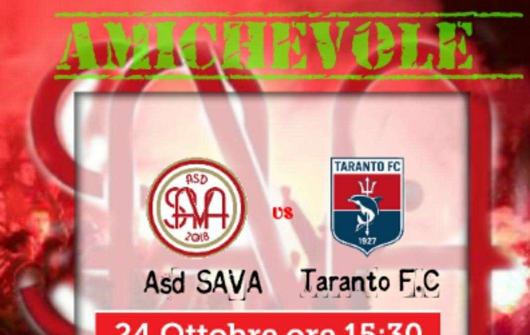 Taranto, domani test amichevole col Sava