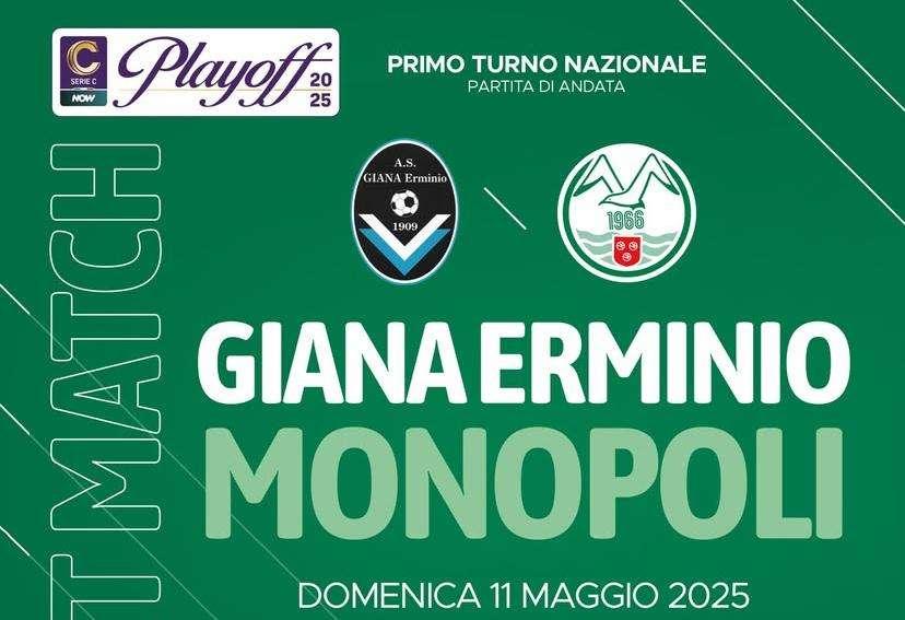 Playoff Serie C: definito l’orario di Giana Erminio-Monopoli