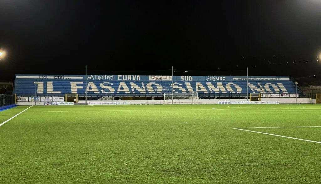 Angri–Fasano, 100 biglietti disponibili per il settore ospiti